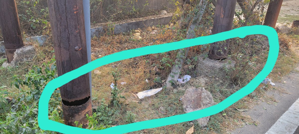 capushkarawat's tweet photo. @pvvnlgbnagar @noida_authority 

Request to appropriate authority to check and repair the electric pole which is about to fall near street pole at secor 82 Vivek Vihar. Just opposite to Community Center (Baraat Ghar). https://t.co/JCoMPUZccU