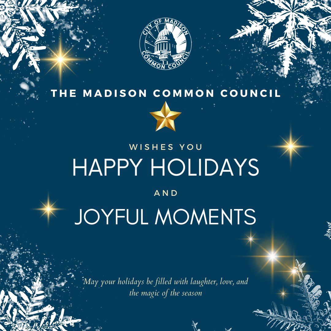 May your holidays be filled with laughter, love, and the magic of the season!