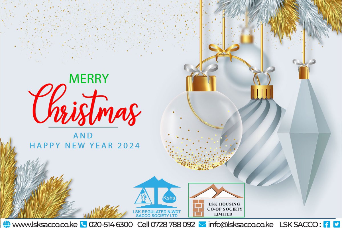 LSKSacco's tweet photo. Merry Christmas and Happy New Year @dambakennedy https://t.co/7fh4wcf4ol