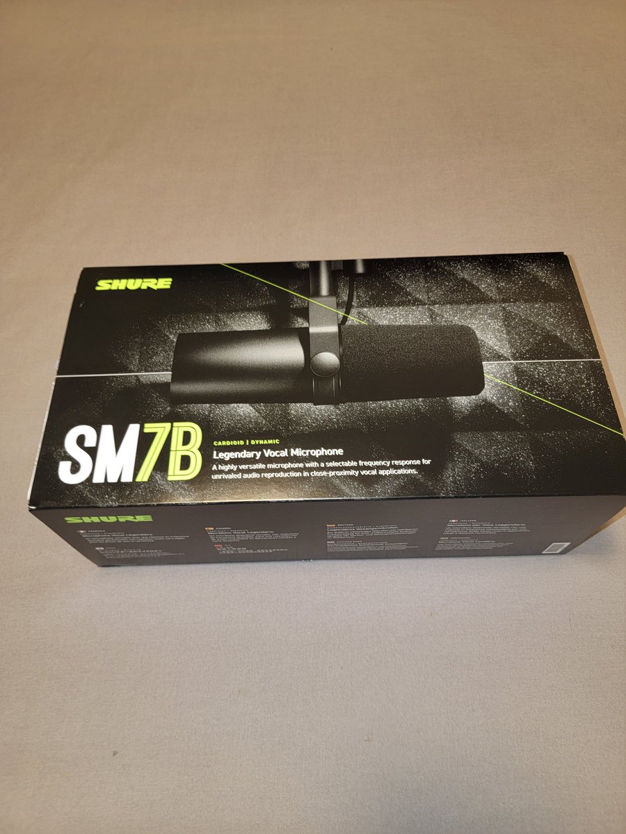 SuprDuprChad's tweet photo. Recently made a hunch of upgrades to the stream for the new year :) Picked up this deal over @guitarcenter and couldn't be happier!! Highly recommend for crisp vocals #shure #guitarcenter #streamupgrades #newsetup #audioupgrade #2024stream #NewYear2024 #smallstreamer https://t.co/VQ0UkmUsQB