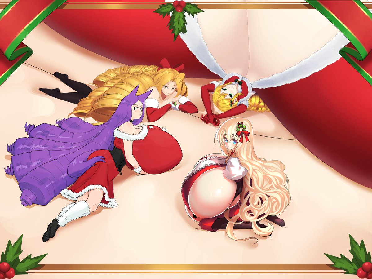 Carlosgizza2's tweet image. All the princesseses are here wishing you a great Merry Christmas!! 🍈🍈🎅🎄