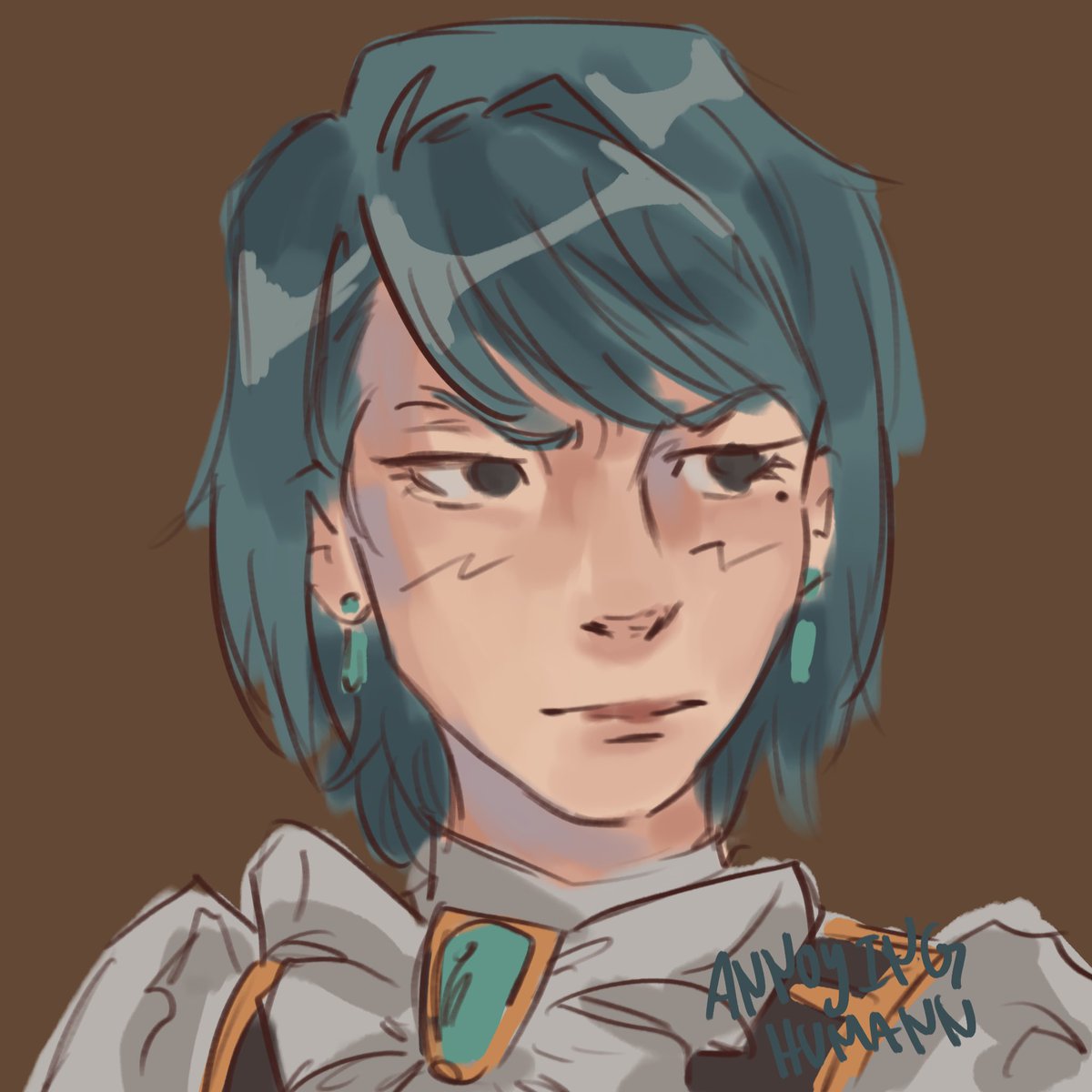 AnnoyingHumann_'s tweet photo. idk who this is but i drew her 👍 https://t.co/fe5b9xy4je
