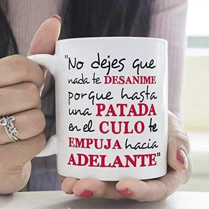 No desanimarse