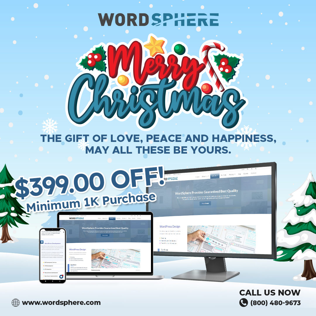 wordsphereinc's tweet photo. 🎄✨ Celebrate the Magic of Christmas with WordSphere LLC! ✨🎄

It’s the season to spread joy, and WordSphere LLC is here to add a touch of digital enchantment to your festivities!  Elevate your online presence with our premium services, crafted to make your holidays merry. https://t.co/e1Oqc1oQR8