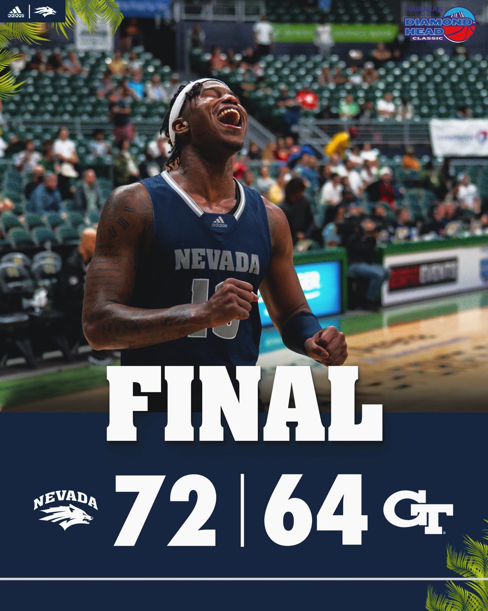 NevadaHoops's tweet photo. Bringing back some hardware from Honolulu 🏆 

#BattleBorn | #PackParty https://t.co/uPFYq2yDmJ