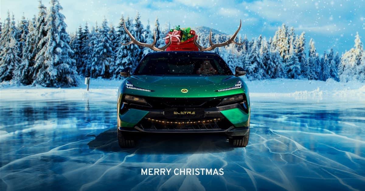 sterashi's tweet photo. Merry Christmas to you and your family 🎄
#Lotus #Eletre #ロータス #エレトレ https://t.co/YL5iNUHJLi