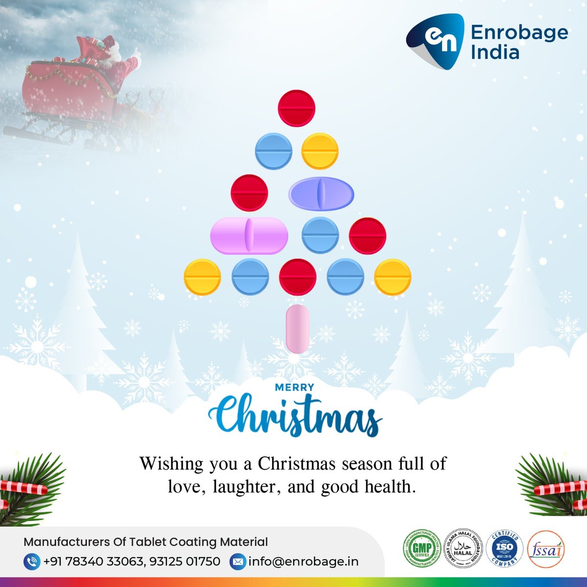 Enrobageindia's tweet photo. Merry Christmas! May the wonder of that first Christmas, the joy of God's abundant blessings, and the peace of Jesus's presence be with you always!

#Christmas #MerryChristmas #HappyHolidays #ChristmasSpirit #HolidaySeason #ChristmasTime #Festive #JoyToTheWorld #DeckTheHalls https://t.co/6SUSrpmj6q