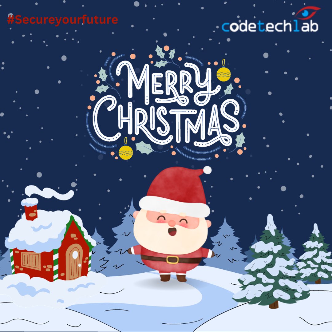 CodeTechLab's tweet photo. Christmas is not a time nor a season, but a state of mind. To cherish peace and goodwill, to be plenteous in mercy, is to have the real spirit of Christmas.
Mobile no. +91 9509758827
Email : hello@codetechlab.com
#merrychristmas #successjourney #secureyourfuture #codetechlab https://t.co/HdMIEFK2fN