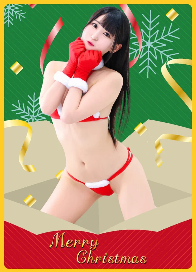 Asian girl Christmas costume
