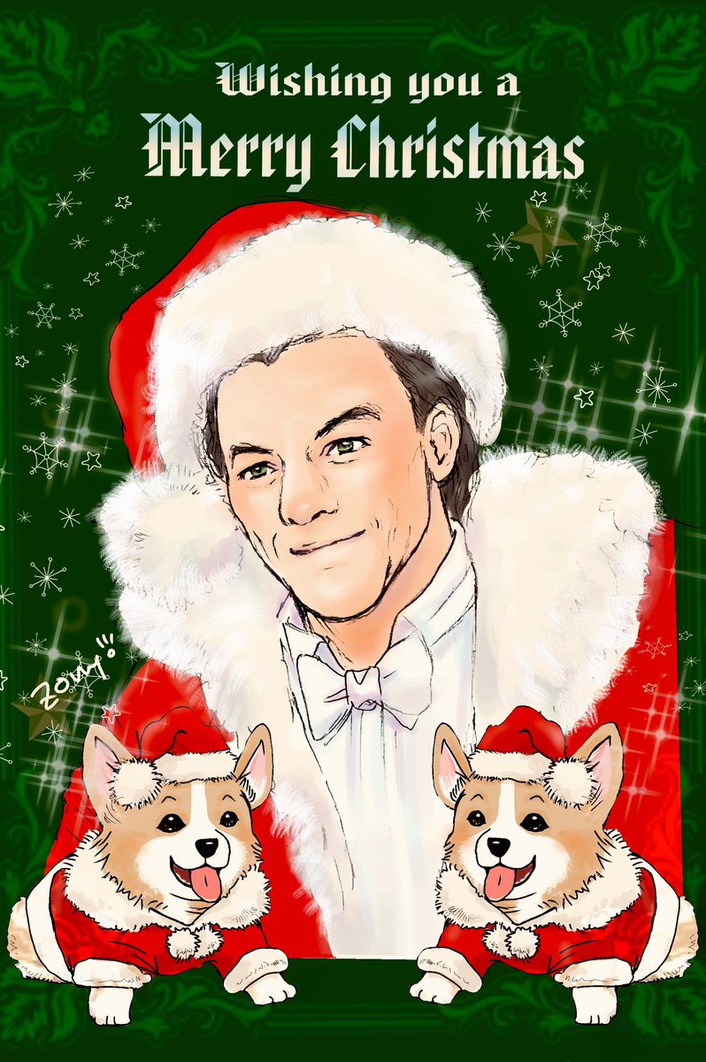 I wish you all a wonderful merry Christmas💖🎄🎅 ❄️
#lukeevans #backstairsbillyplay #backstairsbilly #fanart

皆様、素敵なクリスマスをお過ごし下さい🎅🎄💖