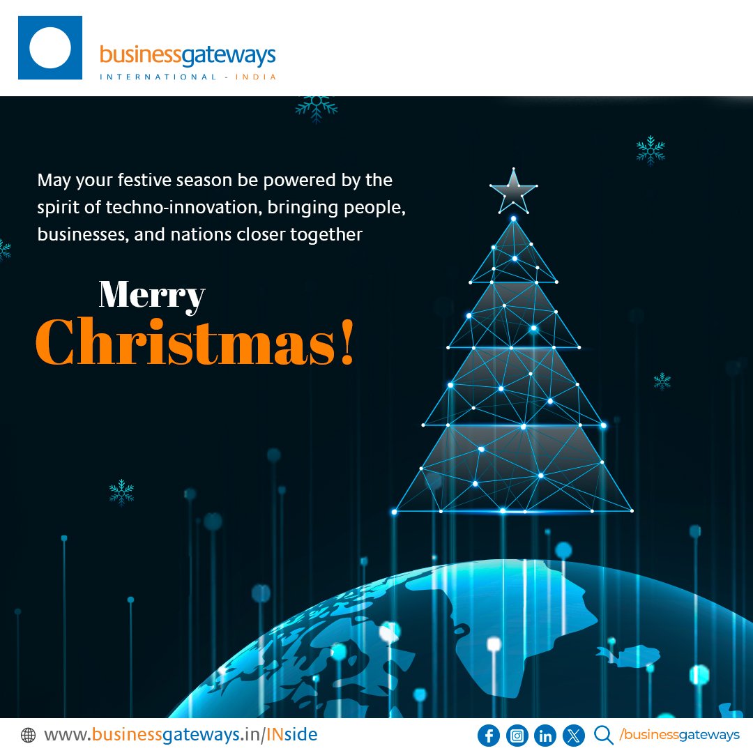 bgi_india's tweet image. Team #bgiindia wishes you a very Merry Christmas! This holiday season, may it bring you peace, prosperity, and joy. Here's to a festive season full of shared triumphs and joyful celebrations.

#businessgatewaysinternationalIndia #BusinessGateways #merrychristmas #christmas