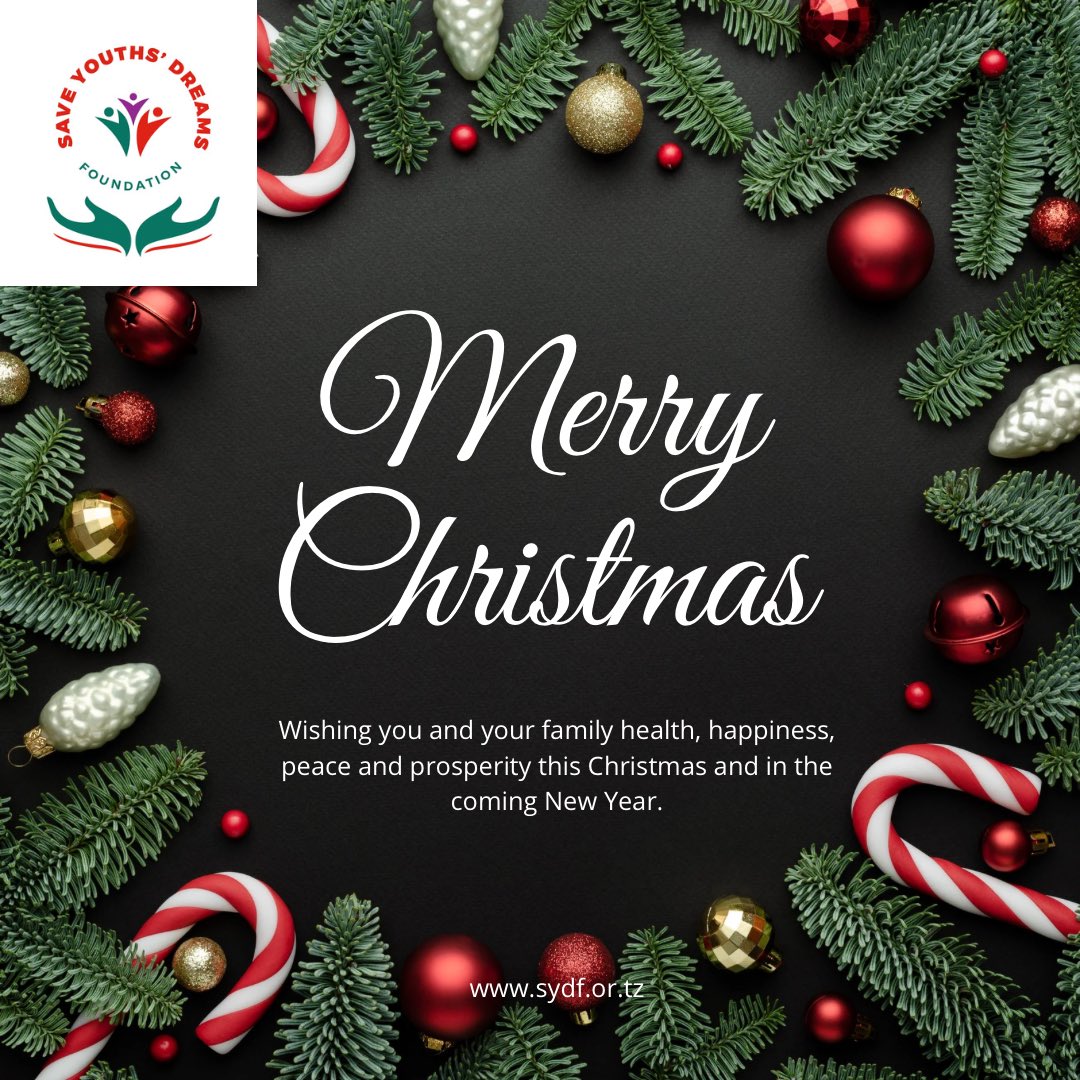 sydf_tz's tweet photo. Heri ya sikukuu ya Krismasi na mwaka mpya 2024 https://t.co/5NVR6ZcJMn