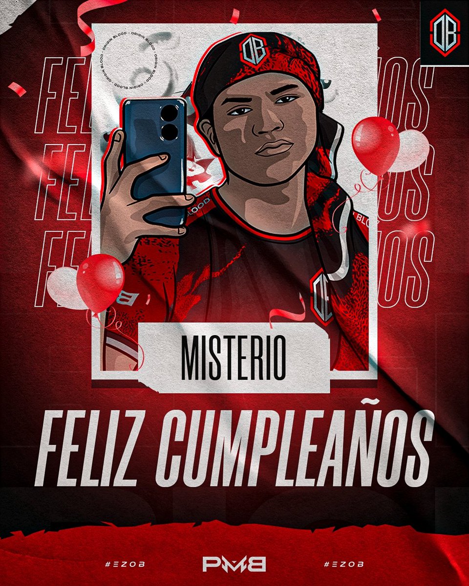 #CR | ¡CUMPLEAÑOS!

Nuestro caster cumple un año más de vida, de parte de la familia OB queremos saludar a @Misterio_sr24 🥳🥳

Todos te mandamos un gran abrazo. 

#OBMisterio  
#EzOB🔥