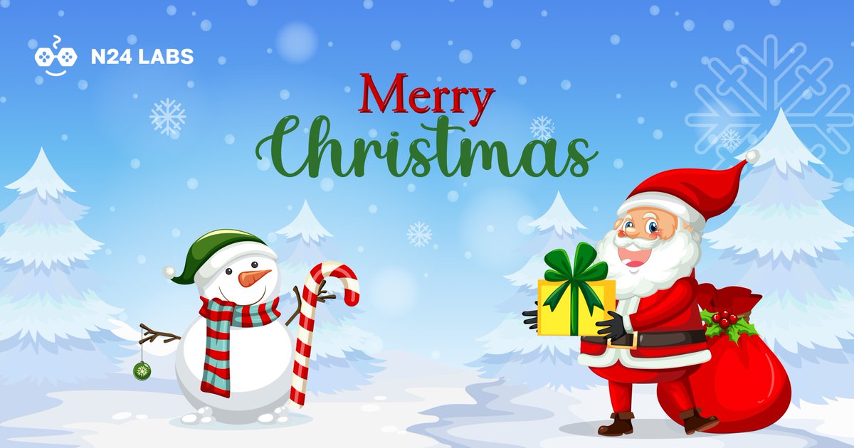 join_n24labs's tweet photo. Wishing you all a holly jolly Christmas filled with joy, love, and festive cheer! 🎄✨ 
#MerryChristmas #N24LabsMagic #hypercasualgames #mobilegaming
Play Now :  https://t.co/oD79iIaFOp

https://t.co/S2n6qlqKfD https://t.co/MxXUfdW2pW