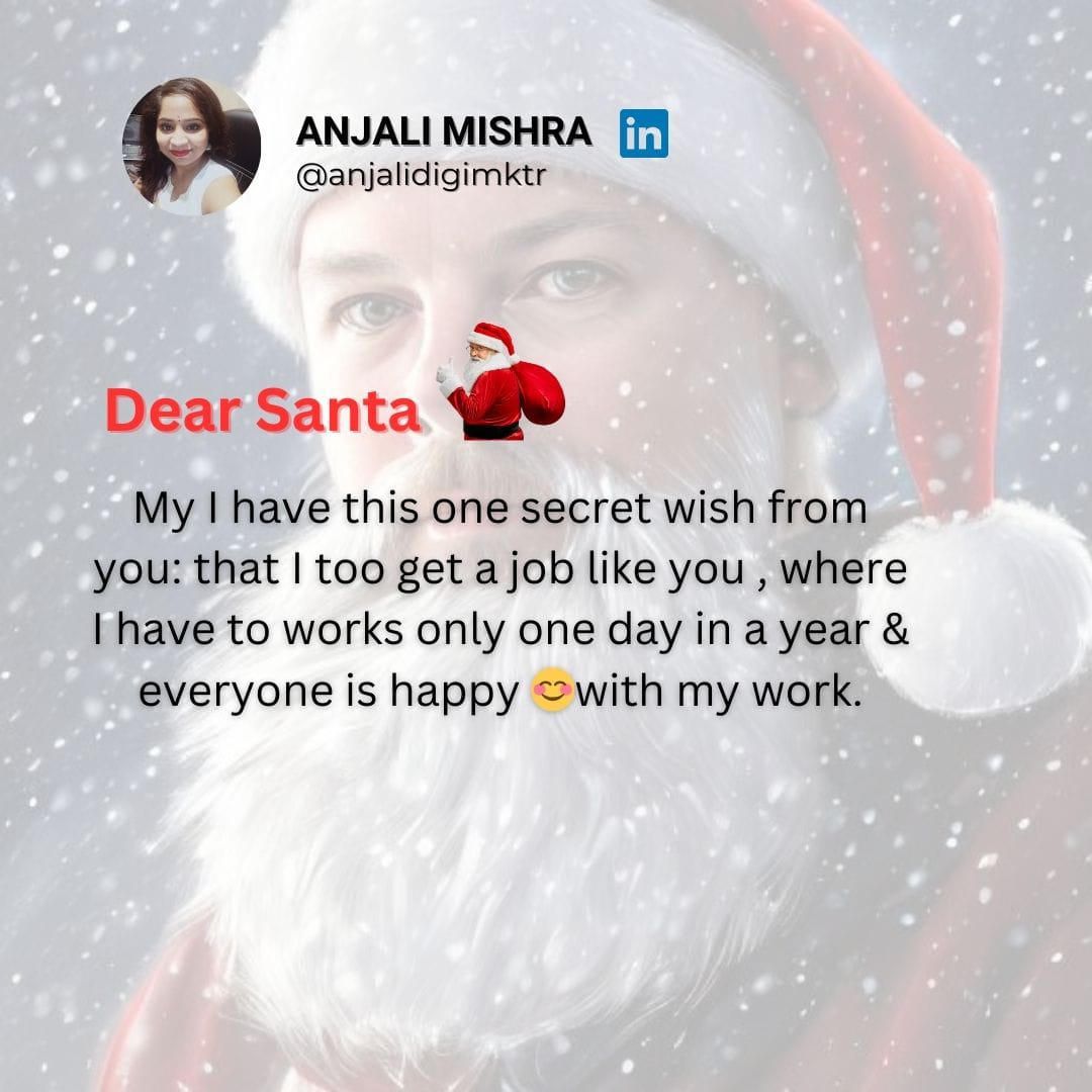 anjalidigimktr's tweet photo. Ho ho ho ! 😀🎅☃️

Merry Christmas https://t.co/ElYOdoWfqK