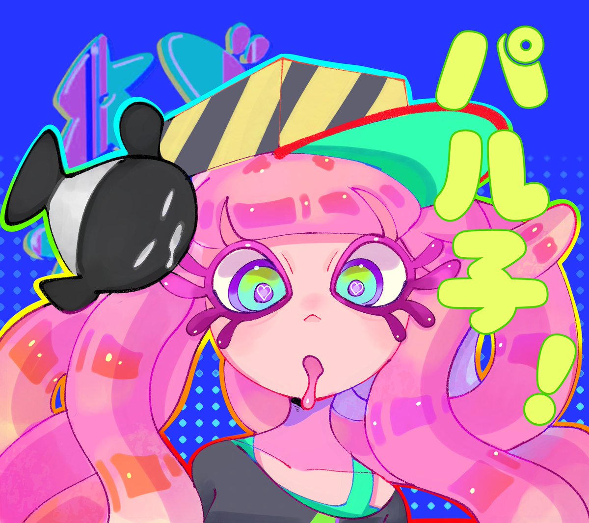 Slaurpy's tweet photo. I'm done YIPPEE (sorry 4 the bright colors lmao)
#paruko #harmony #splatoon #splatoon2 #splatoon3 #art #digitalart #splatbands #chirpychips #abxy #idk https://t.co/VqGe3ss6oJ