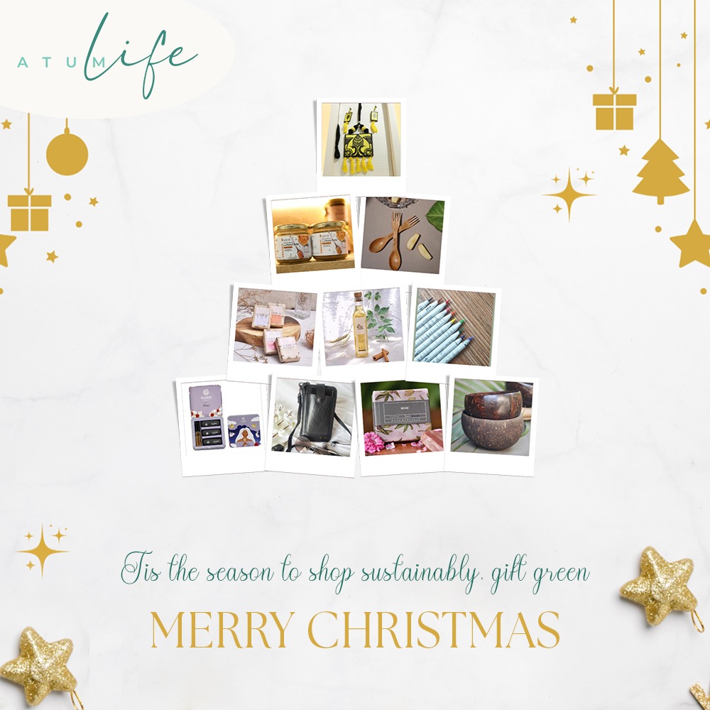 AtumLife's tweet photo. Wish you all a sustainable and green #Christmas from #ATUMLife. #merrychristmas2023 #happychristmas #christmaseve #santa #santaclaus #merrychristmas #sustainable #EcoFriendly #christmaswishes https://t.co/i9GgiamrEq
