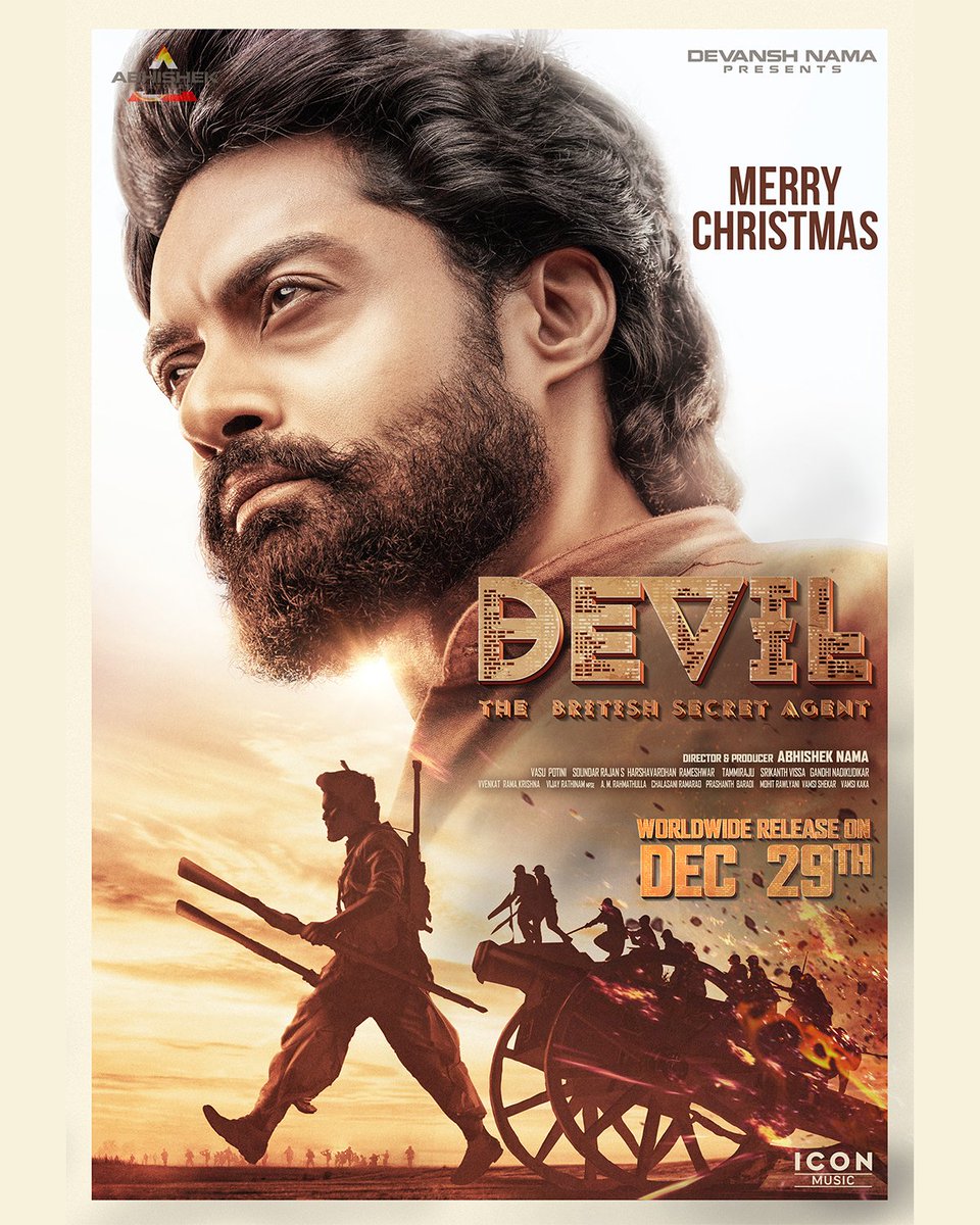 TrendsKalyanRam's tweet image. Merry Christmas 🎅🎄
@NANDAMURIKALYAN

#Devil #DevilonDec29th