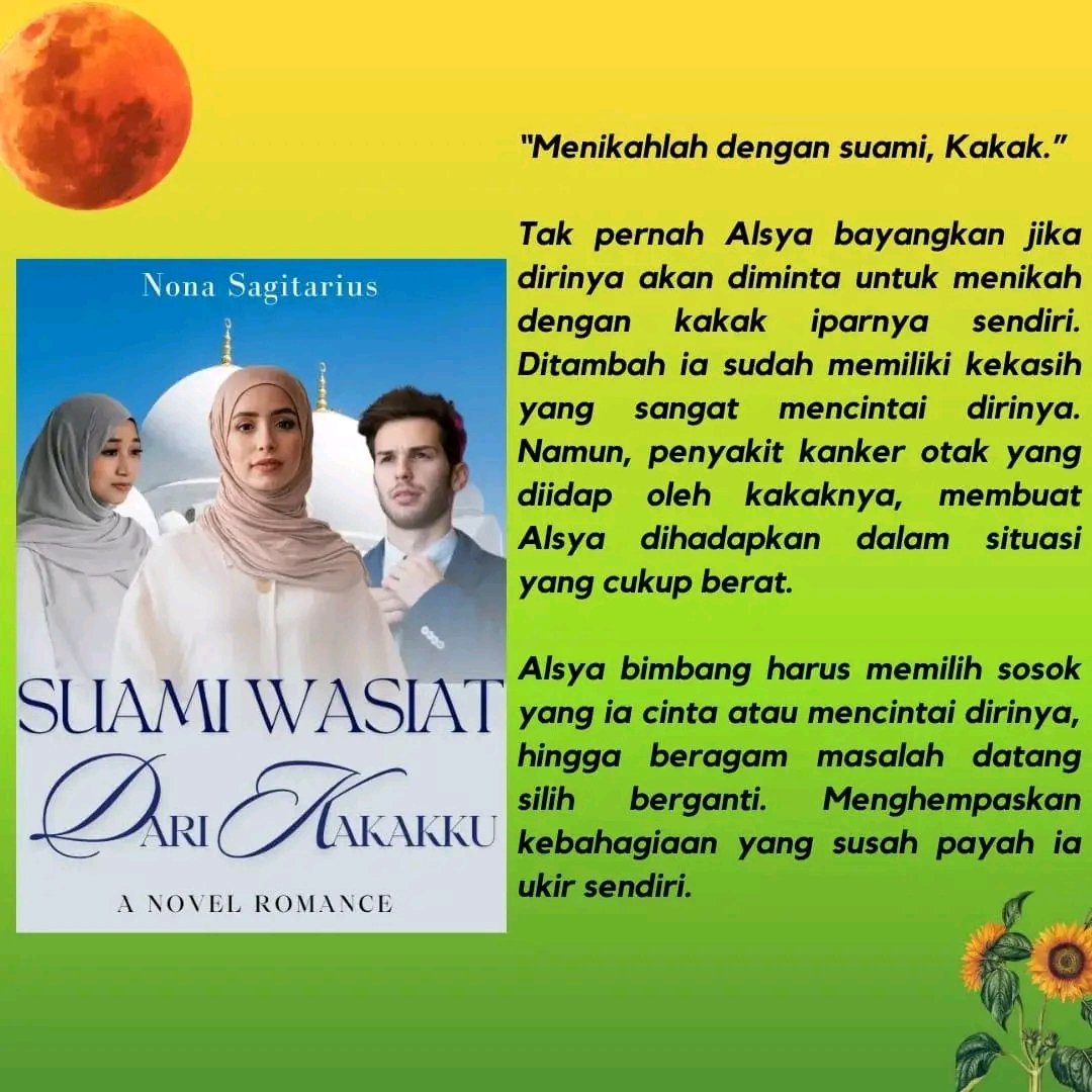 RarirureroRawrr's tweet photo. Baca sekarang hanya ada eksklusif di GoodNovel!
Penulis: Nona Sagitarius
Judul: Suami Wasiat Dari Kakakku
#komunitasdanagensidish16 #komunitasliterasi #komunitasdish16 #agency #agensiliterasi #agensiliterasi #agensidish16 #penulis #author #reading #reader #novel #pembaca https://t.co/RNDNr1W1V1