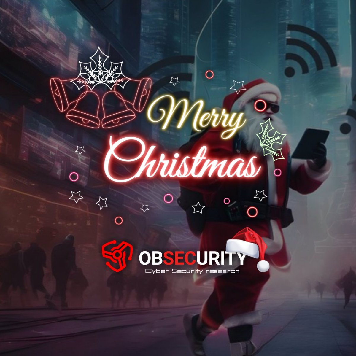 obs3curity's tweet photo. Wishing everyone a Merry Christmas! May your day be filled with joy, laughter, and the warmth of loved ones. 🎄✨ #MerryChristmas #HappyHolidays https://t.co/W3fXkDza1r
