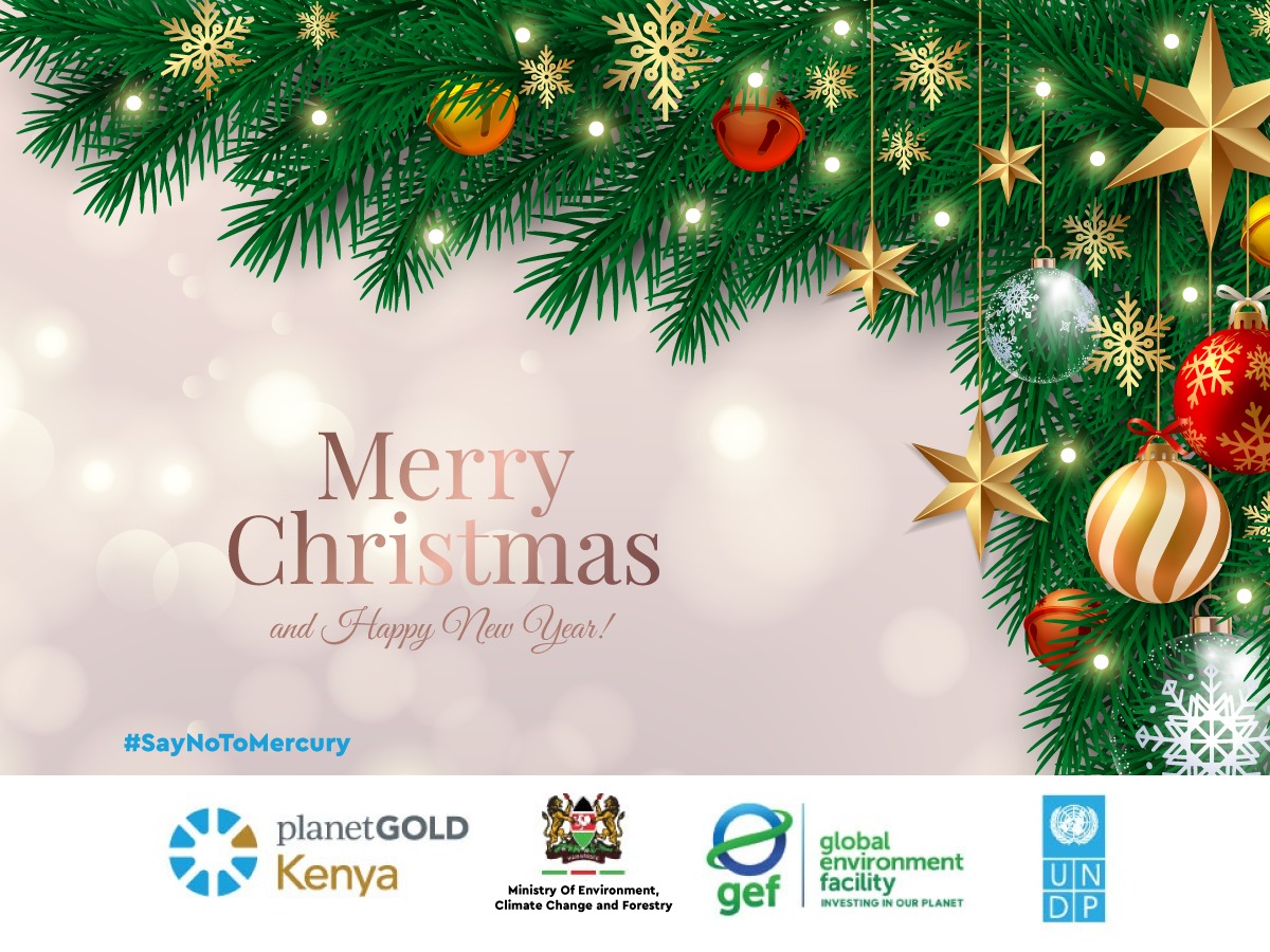 #happyholidays
#merrychristmas2023 
#HappyNewYear 

#MakeMercuryHistory 
#SayNoToMercury 

@EnviClimateC_Ke  
@theGEF 
@UNDPKenya
@planetGOLD_org
@Eng_F_Ngeno 
@minamataMEA