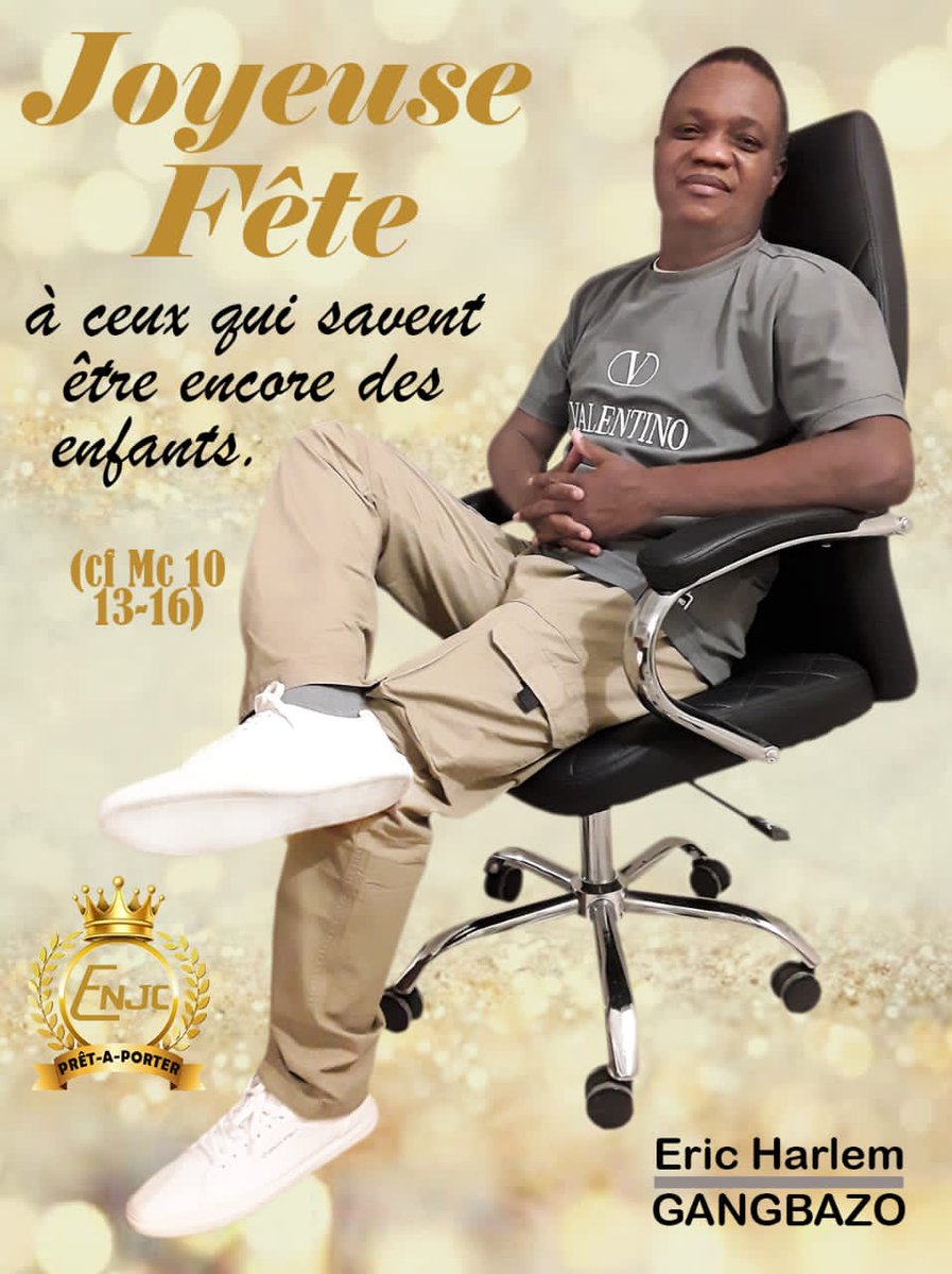 eric_harlem2's tweet photo. 🎉 JOYEUSE FÊTE À CEUX QUI SAVENT ÊTRE ENCORE DES ENFANTS. (Cf. Marc 10: 13-16) https://t.co/FyTMMGc7UJ