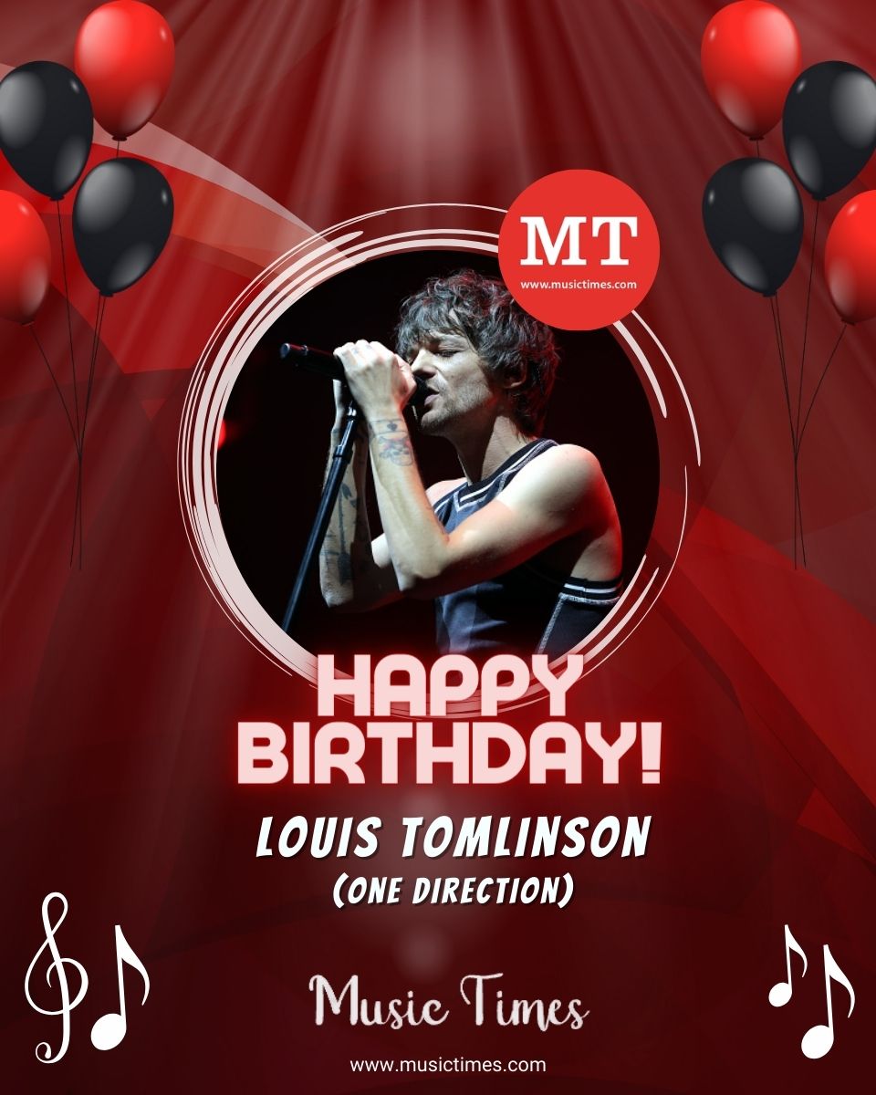 TheMusicTimes's tweet photo. Happy birthday, Louis! Congratulations on your recent career milestone. #LouisTomlinson #MusicTimes Find out Louis' recent professional achievement: https://t.co/UDMU5x8EeN https://t.co/g440aZ58bs