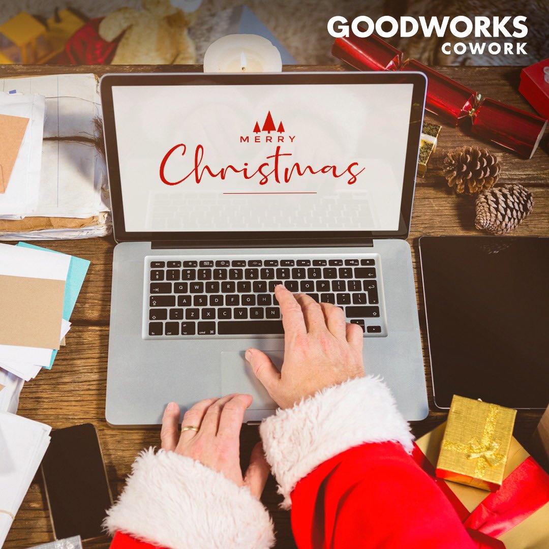 May your day be merry and your heart be light. Sending love and festive vibes your way! #GoodworksCowork #GoodWorks #Cowork #Christmas #MerryChristmas #HappyChristmas #Christmas2023 #Celebration #Holiday