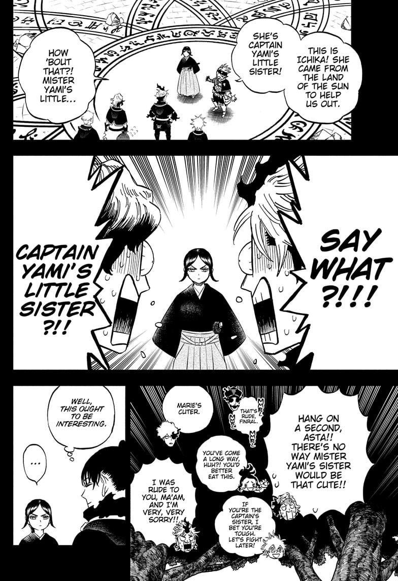 WK_Promethean's tweet photo. #BlackClove #BC369
Ichika meeting the Black Bulls for the first time was an absolute site to see and the Black Bull's reaction when Asta called the AM sharing technique was truly priceless, cause I know I'd definitely react the same way ๐๐ https://t.co/su9XOtt0pd