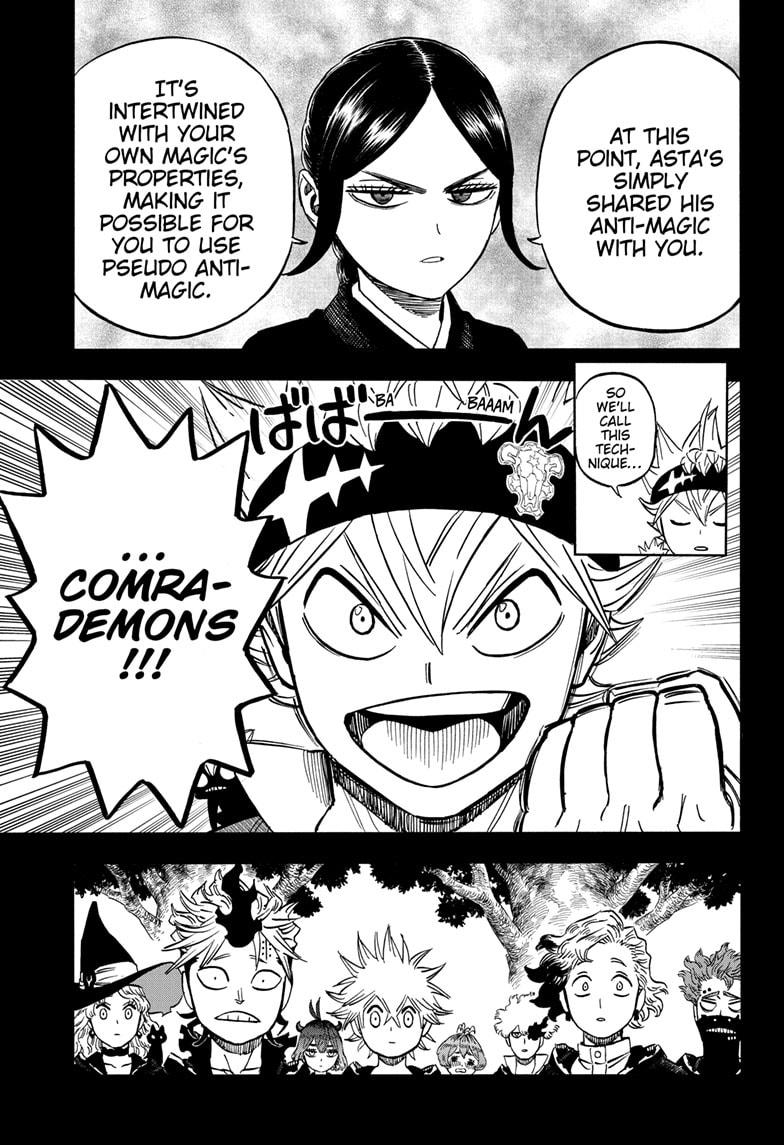 WK_Promethean's tweet photo. #BlackClove #BC369
Ichika meeting the Black Bulls for the first time was an absolute site to see and the Black Bull's reaction when Asta called the AM sharing technique was truly priceless, cause I know I'd definitely react the same way ๐๐ https://t.co/su9XOtt0pd