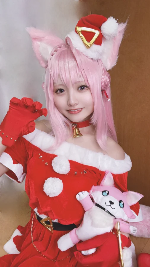 Asian girl Christmas costume