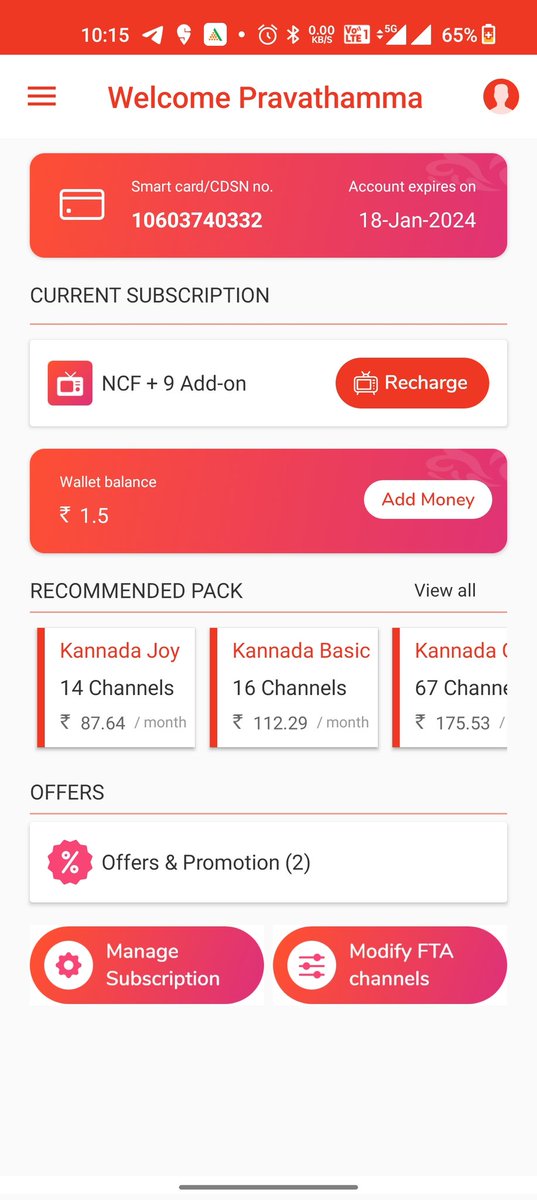 naveenanu90's tweet photo. @SUNDIRECTIndia Your app is not working properly... While recharging instead of selected channel.. It subscrbed to other channel... Deducted all my balance.. You people are theft my money in day light.. Pls provide solution for this. https://t.co/mPGKVR7rbn