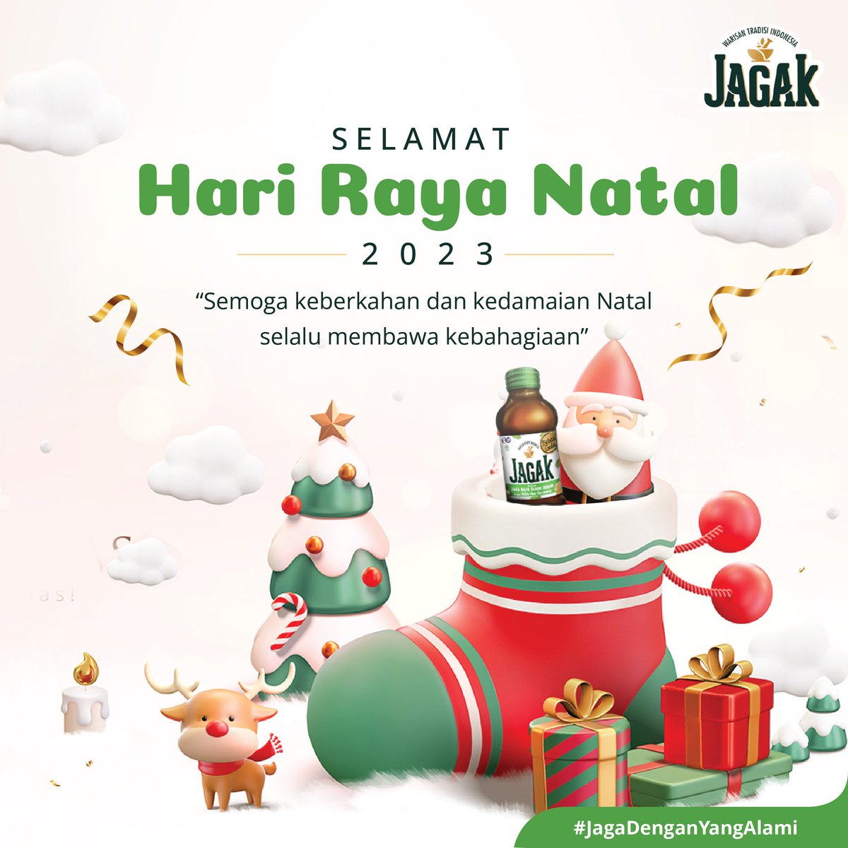 jagak_id's tweet photo. Selamat hari natal untuk JAGAK Friends yang merayakan! Semoga kebahagiaan natal tahun ini bisa membawa semangat baru di tahun yang akan datang. Pada rayakan hari natal dimana nih kali ini? https://t.co/LyTzepsfis