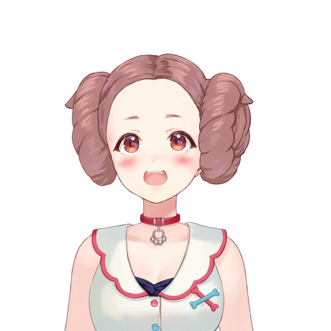 #ころさんに似合う髪型レイア姫 