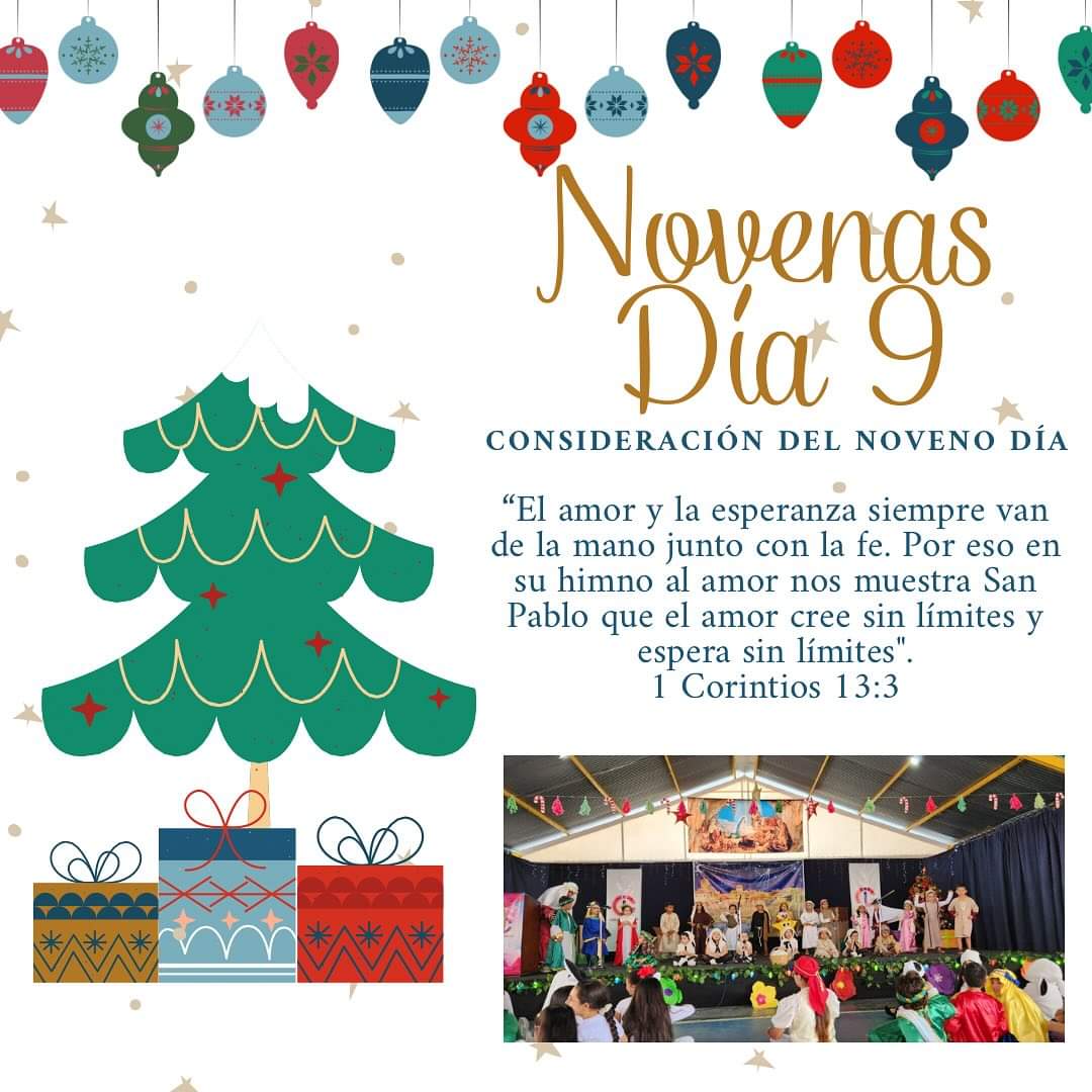 Colinglesibague's tweet photo. Noveno y último día de nuestra NOVENA DE AGUINALDOS 🎄❤️🙏
#ValorAndoADios
#SomosColegioInglés
#MejoresColegios
#NovenaDeAguinaldos 
#NovenaDeNavidad 
#Novena https://t.co/43btKi0wTW