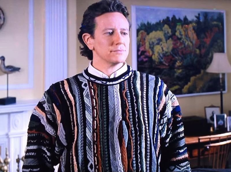 A fashion icon just trying to protect a child from his delusional father.