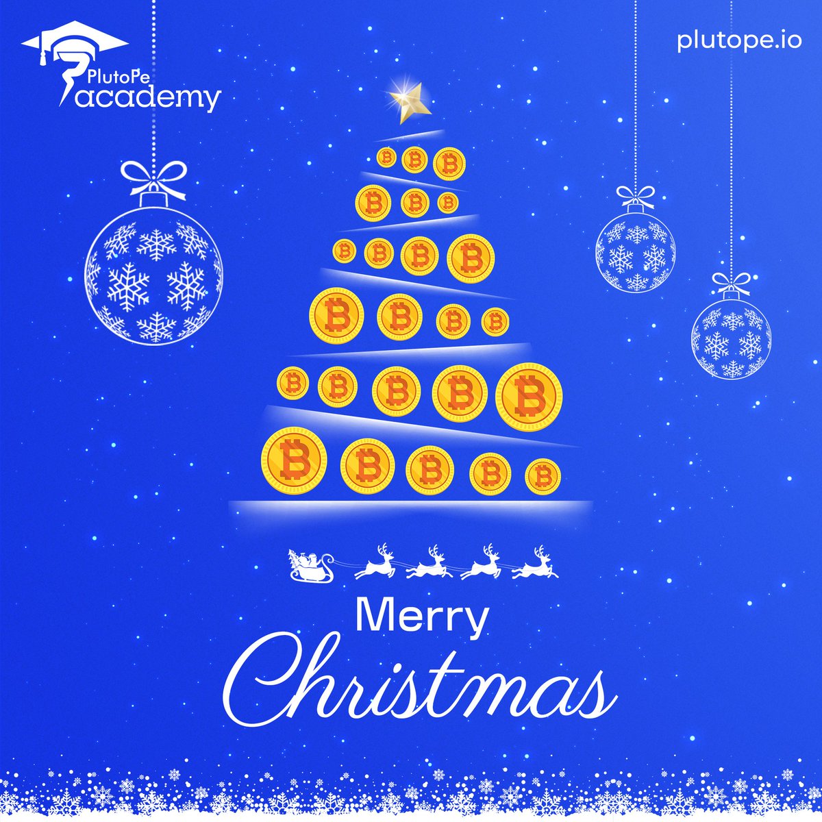 PlutoPeAcademy's tweet image. Merry Christmas from Plutope Academy! 🎅

May your holidays be filled with knowledge that HODLs, coin that moon, and joy that&apos;s worth its weight in Bitcoin! 💸

Wishing you a season of DeFi wonder and a New Year full of NFT gains! ✨

#PlutopeAcademy #CryptoChristmas #ToTheMoon