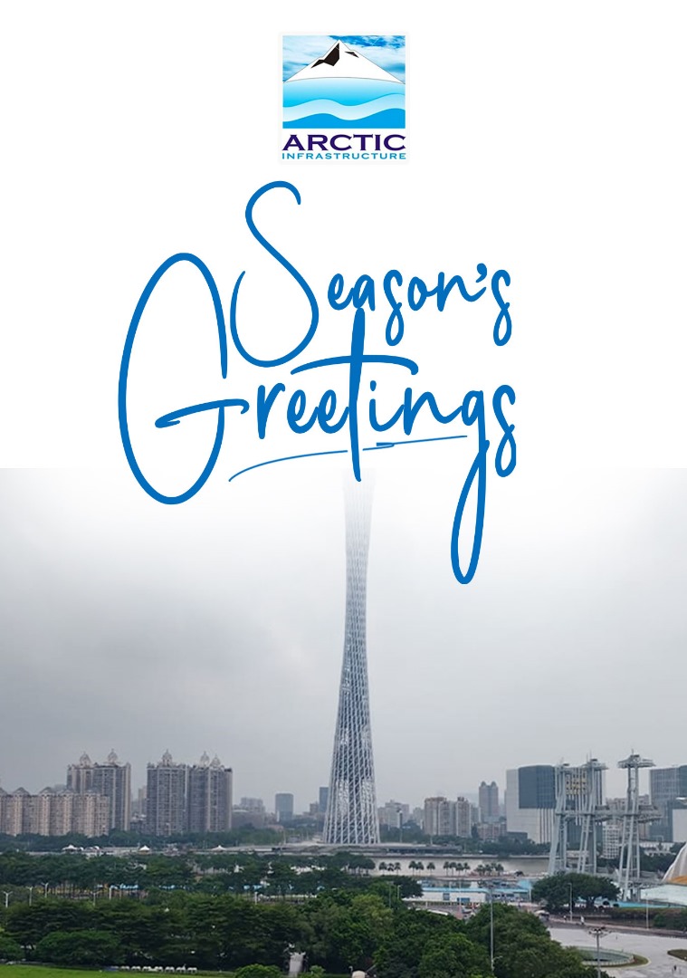 SEASON'S GREETINGS FROM THE ARCTIC INFRASTRUCTURE

As the year ends, we wish you a festive season of celebration and a New Year filled with possibilities!