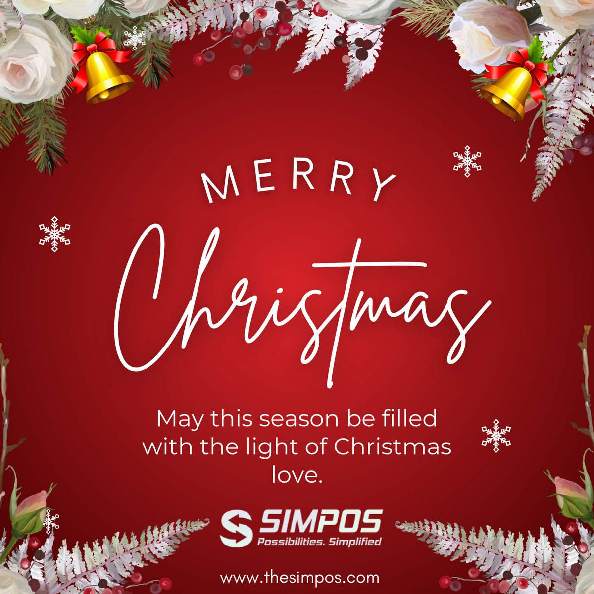 Wishing you a great Christmas and a New Year full of many new opportunities and many new success stories to grow.
Visit us -> thesimpos.com
#merrychristmas2023 #santaclaus #christmascheer #christmasvacation #retail #store #Best #cloud #billing #CRM #management