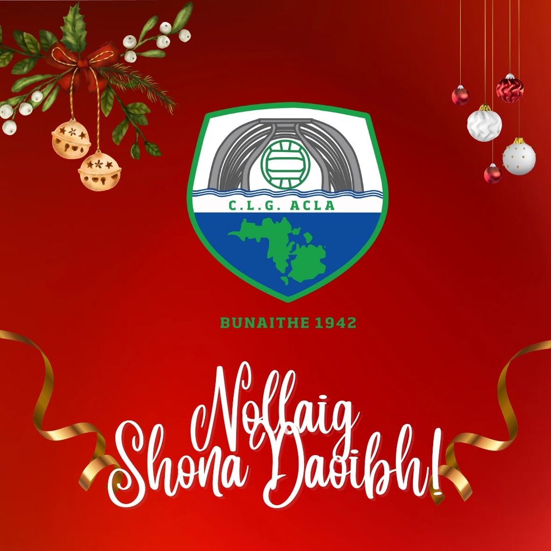 Achill GAA wishes all at home & abroad a very Happy Christmas! #mayogaa #gaa #christmas #achill