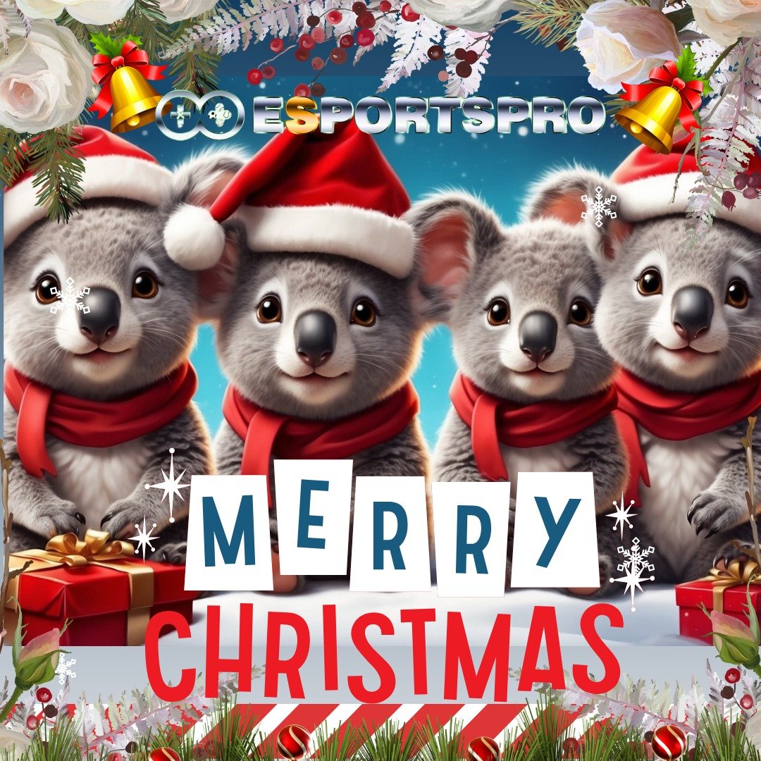 🎄✨ Wishing our incredible EsportsPro community a holly, jolly Christmas! 🎅🎁 May your day be filled with joy, laughter, and epic gaming moments. Thank you for being a part of our EsportsPro family. 🎮 Merry Christmas from all of us at EsportsPro🌟 
#MerryChristmas #EsportsPro
