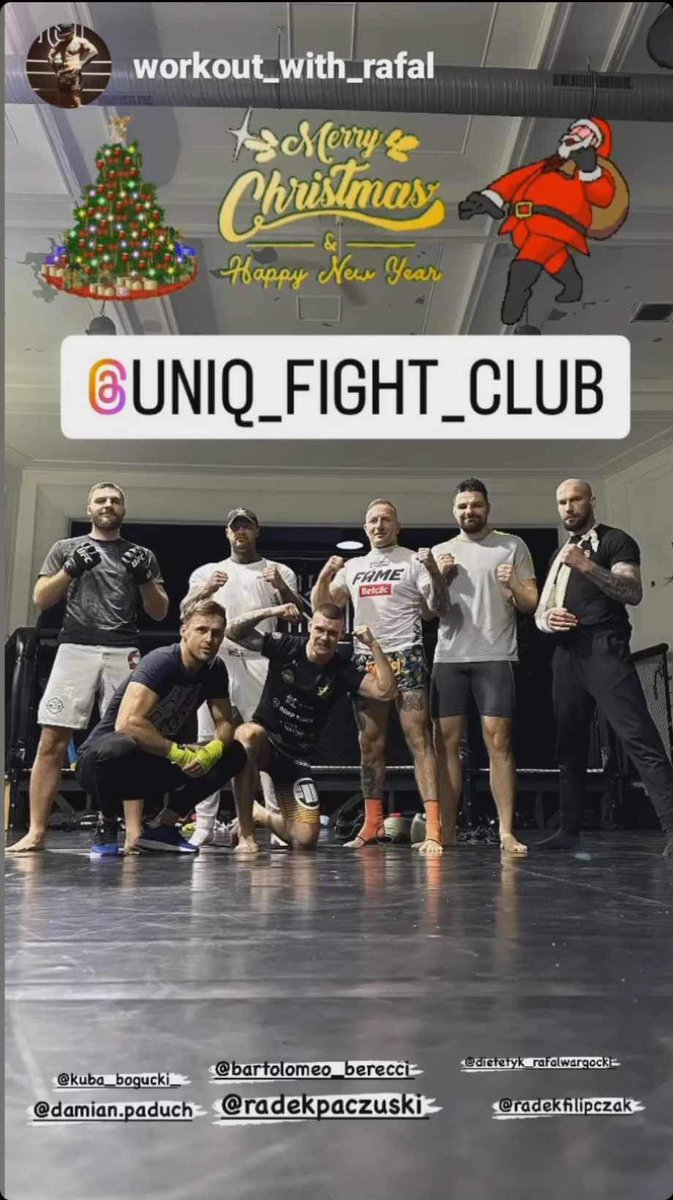 CzasNaMMA's tweet image. Radosław Paczuski nie zawalczy na #KSW90👀⁉️

Na wczorajszej relacji z treningu mogliśmy zobaczyć Radka w dość niepokojącym stanie. 👀

Zawodnik @FightUniq nie odnosił się jeszcze do tego zdjęcia, ale brak ogłoszenia rywala miesiąc przed wydarzeniem i dodatkowo to zdjęcie budzi…