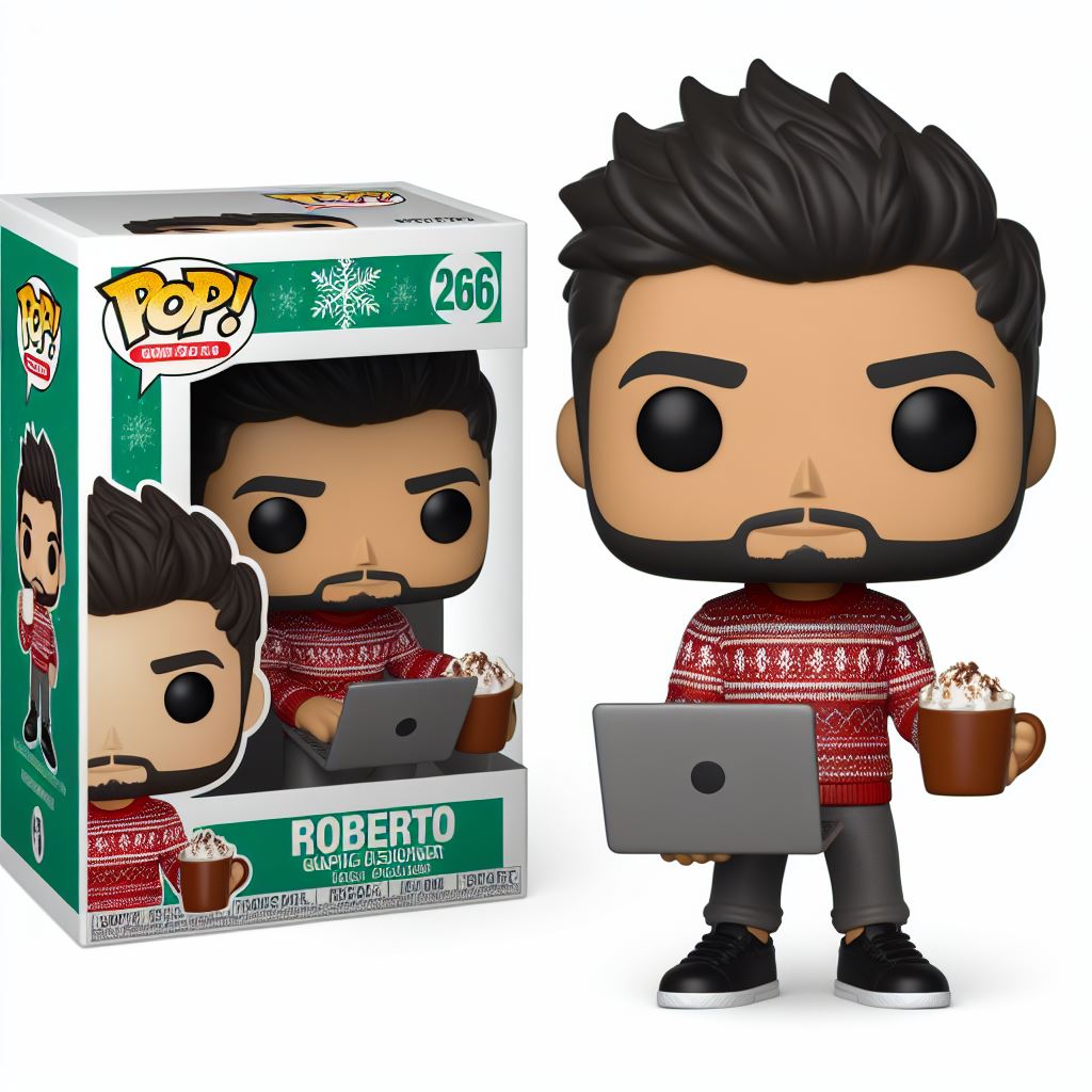 Merry Christmas. Made myself as a Funko Pop.