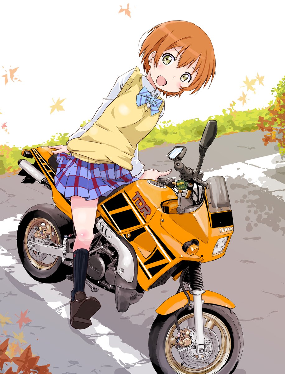 星空凛 「TDR どかーん! にゃ!」|まるよのイラスト