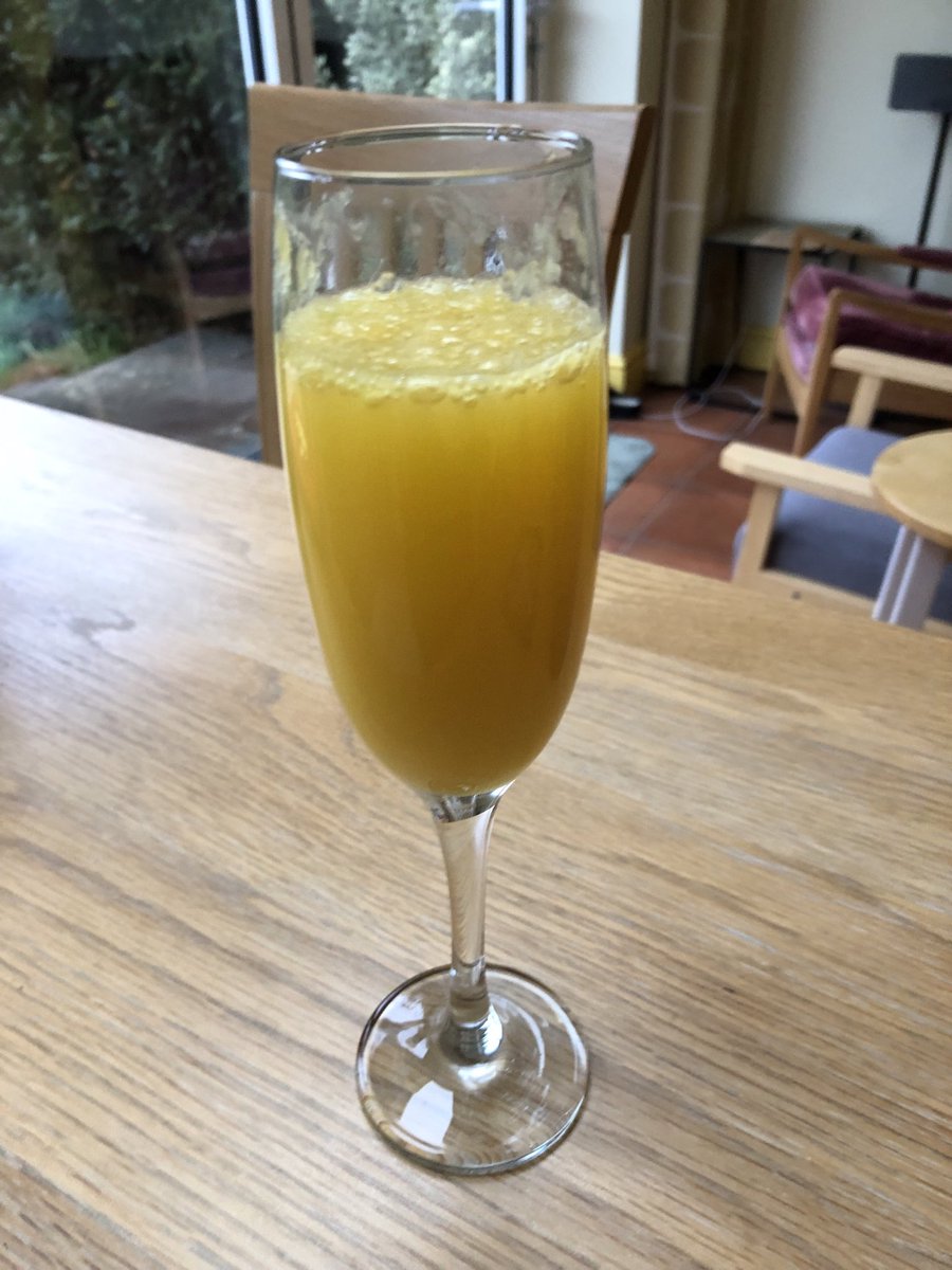 Buck’s Fizz #ConfinedCocktails Christmas edition