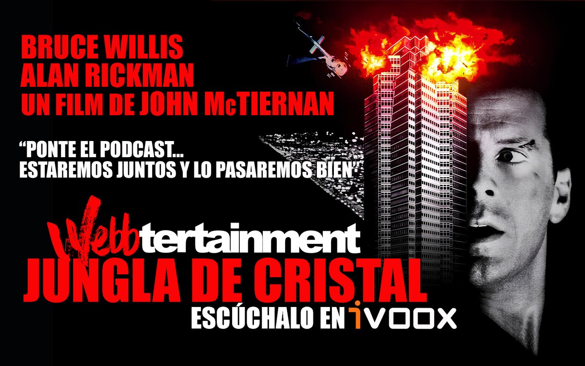 “Si es así como se celebra la Navidad 🎄 yo no me pierdo el Año Nuevo”
Ponte en los pies 👣 de John McClane y disfruta con la escucha del especial 35 Aniversario ...Yippie ki-yay!
🎁 JUNGLA DE CRISTAL ➡️  go.ivoox.com/rf/121297795