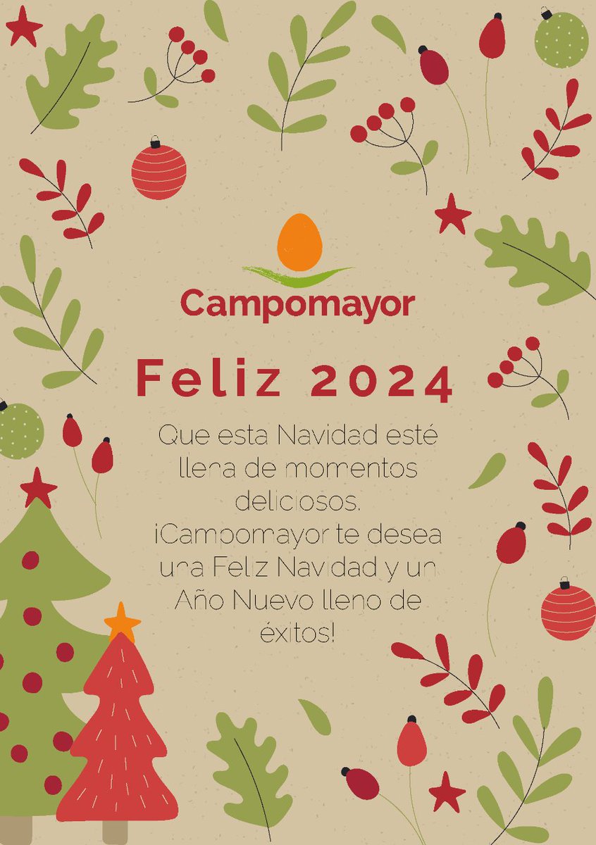 ¡Feliz Navidad!

Desde Campomayor os queremos desear unas muy felices fiestas y que podáis disfrutar esta época del año tan especial con todos vuestros seres queridos a todos aquellos que las celebréis.🎄💕

#Navidad #Fiestas #FelizNavidad #Campomayor
