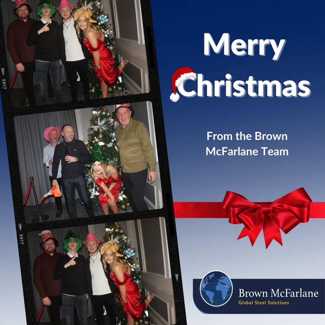 Merry Christmas 🎁

Wishing you a very Merry Christmas from everyone here at Brown McFarlane. We hope you all have a great day.

#brownmcfarlane #christmas2023 #merrychristmas #steelindustry