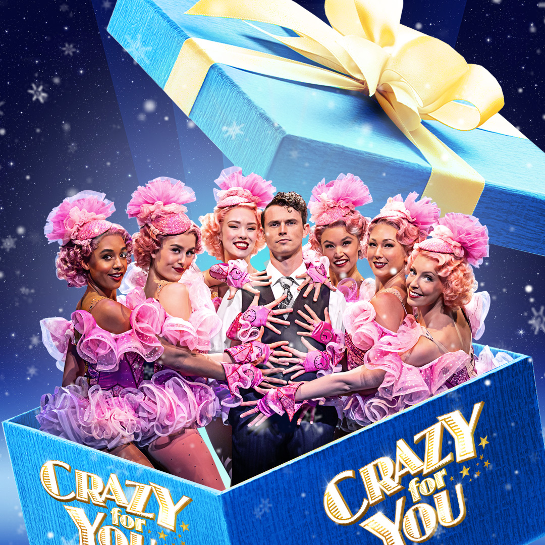 Hands up who else found #CrazyForYouMusical tickets under the tree this morning?! 🙋‍♂️🎄 🎁