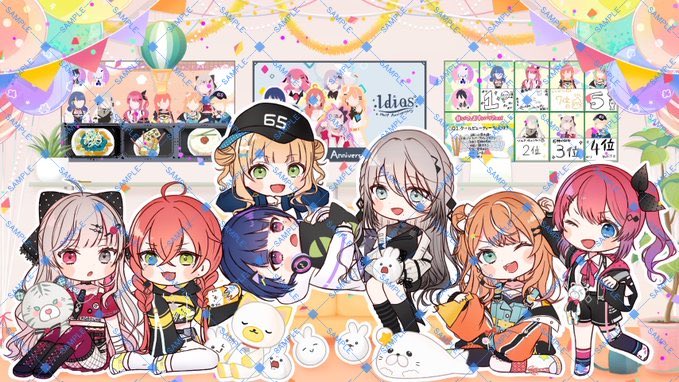 【🎉サンプル公開🎉】
こめしす様(#komeshisu4545)にご担当頂きました記念イラスト(PCサイズ②)のサンプルを大公開！

にじフェス参加された皆様は、お疲れ様でした！
本企画の受付も残り僅かになってきました！
引き続き何卒よろしくお願い致します🙇‍♂️

⬇️詳細はこちら⬇️
sakaseru.jp/mina/event/617…